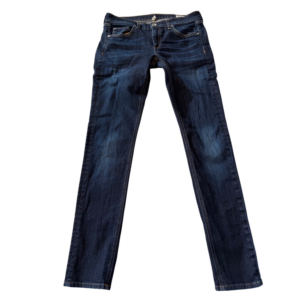 Rag & Bone Beverly Skinny Jeans Dark Wash Indigo Denim W1590K510BEV Size 27